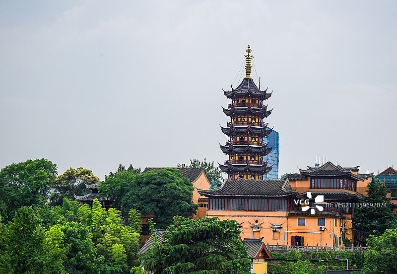 南京古鸡鸣寺图片素材