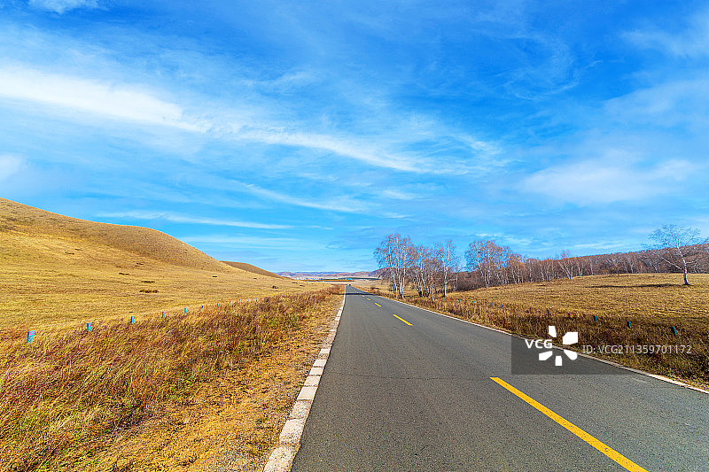 乌兰布统夹皮沟风光图片素材