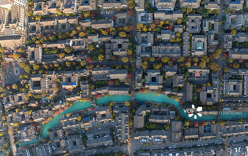 云南省楚雄市彝人古镇图片素材