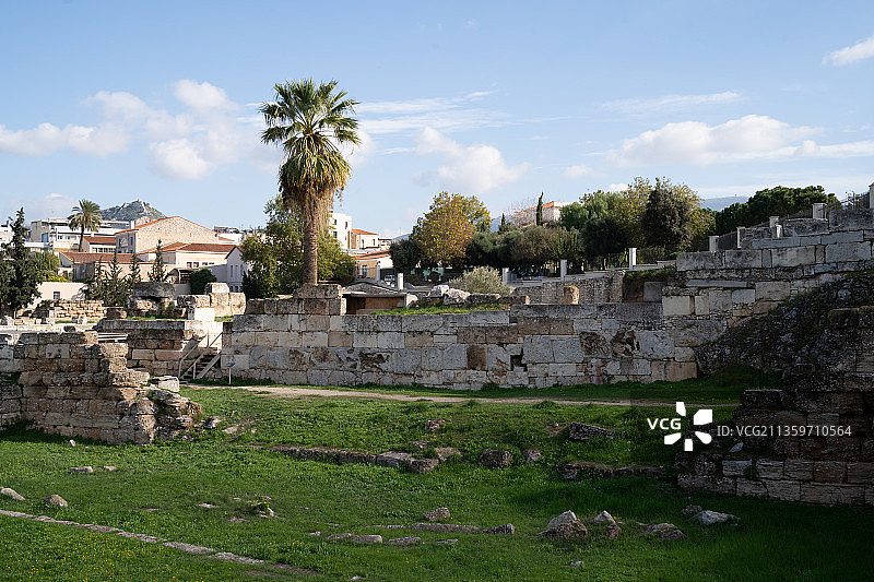 雅典凯拉米克斯遗址图片素材