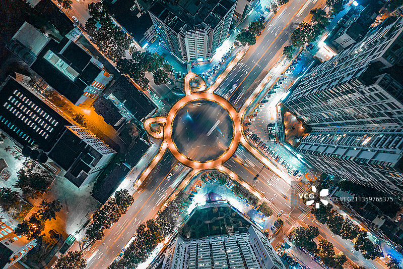 十字路口图片素材