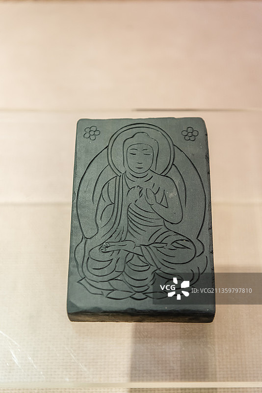 扬州中国雕版印刷博物馆场馆和雕版图片素材