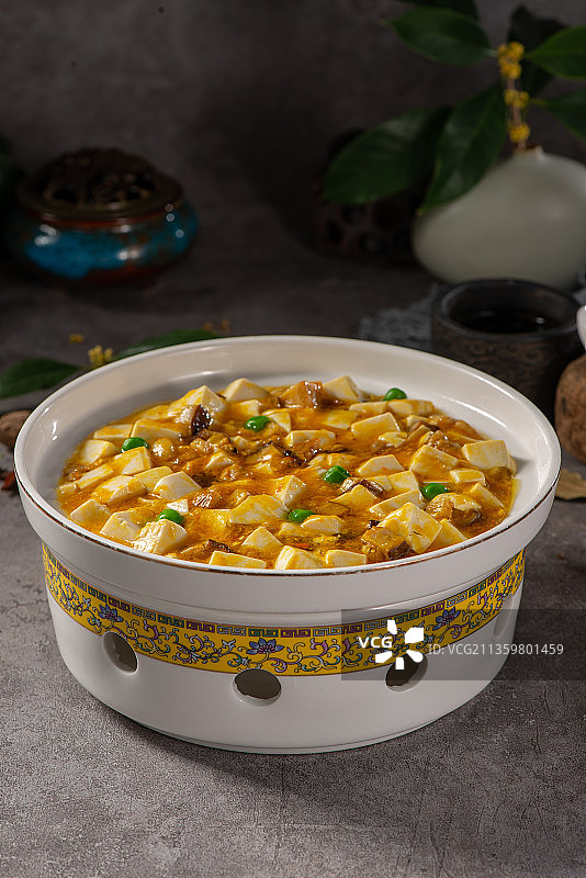 古法蟹粉豆腐图片素材