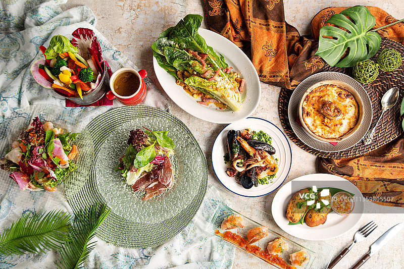 亚洲开胃菜图片素材