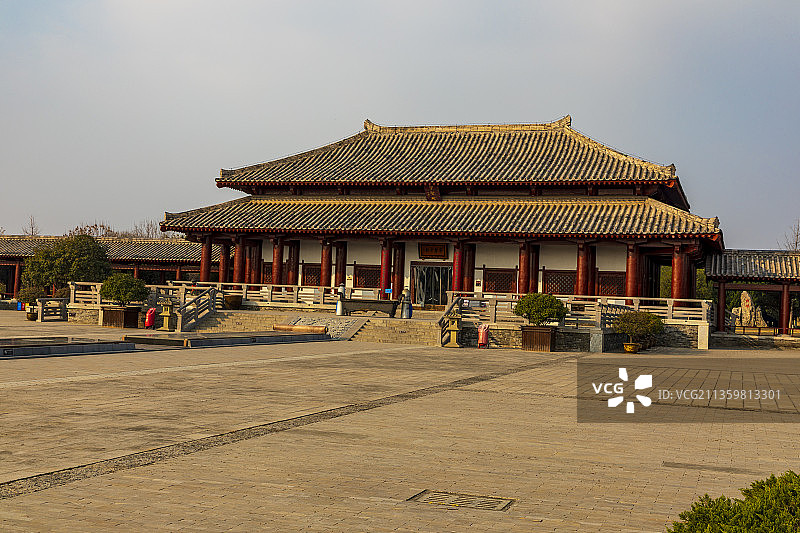 河南省漯河市许慎文化园图片素材