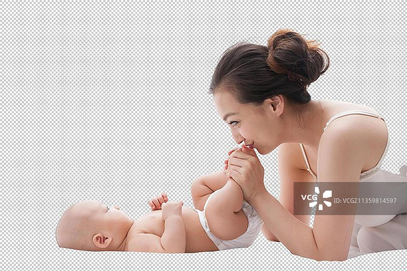 幸福妈妈和孩图片素材