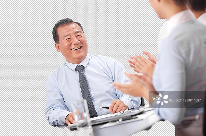 商务团队会议图片素材