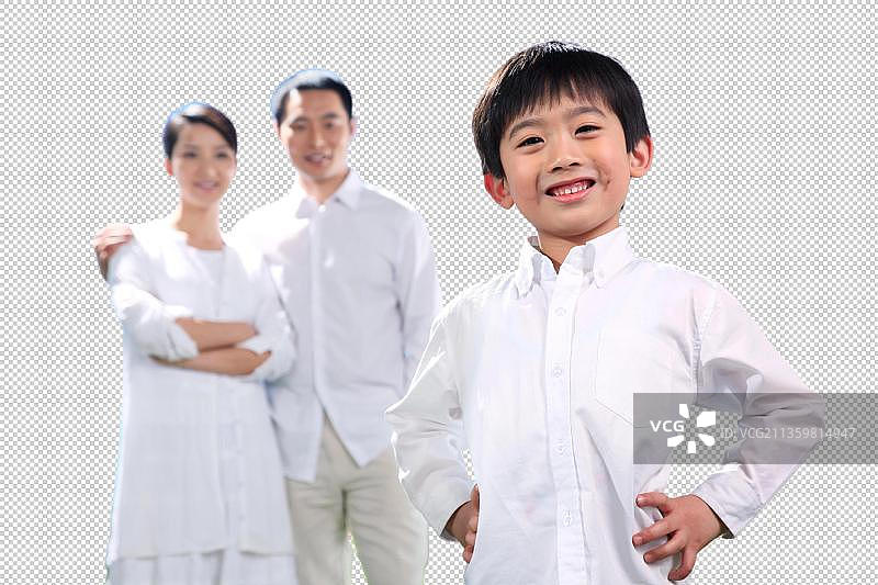 东方家庭郊游图片素材