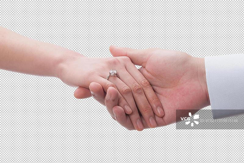 男人和女人手牵手图片素材