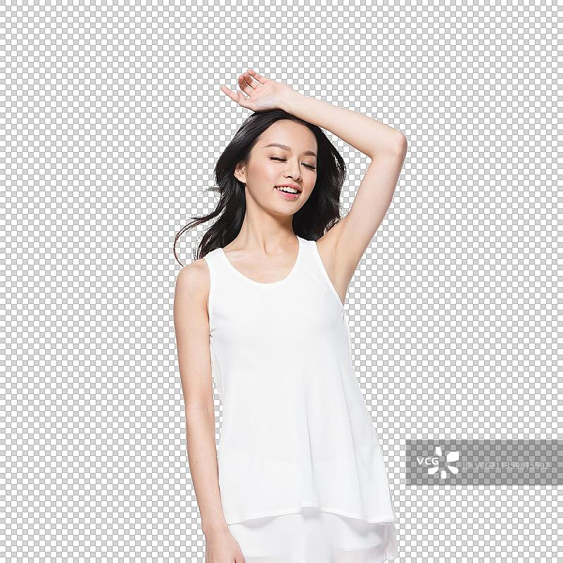漂亮优雅的东方美女图片素材