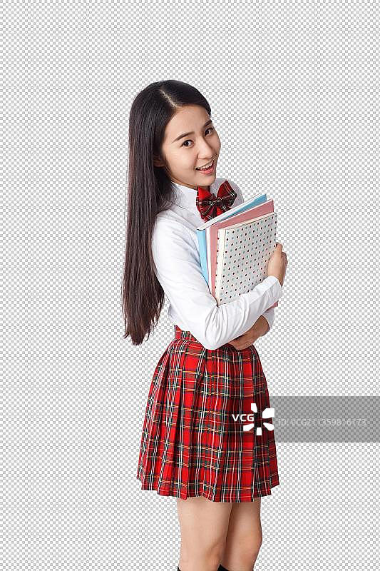 时尚活力的青年学生图片素材