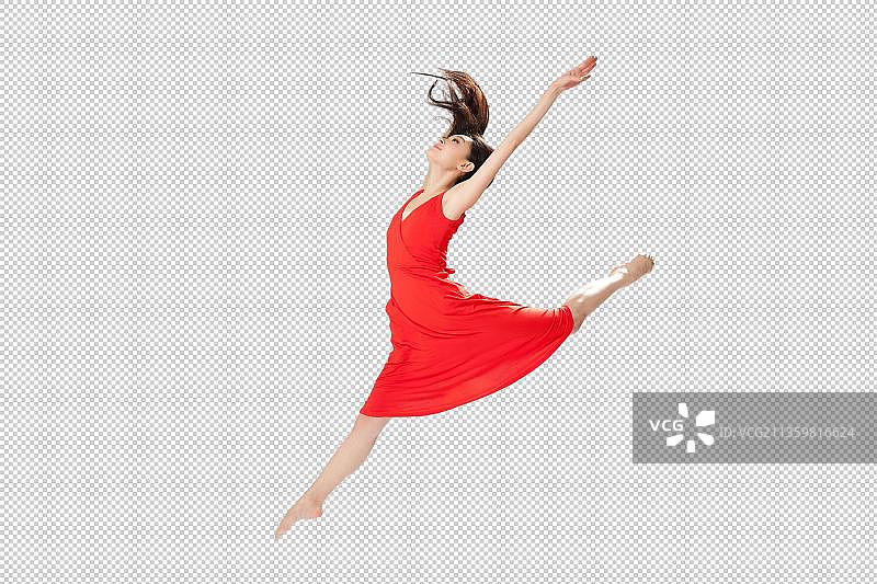 青年女人舞蹈图片素材