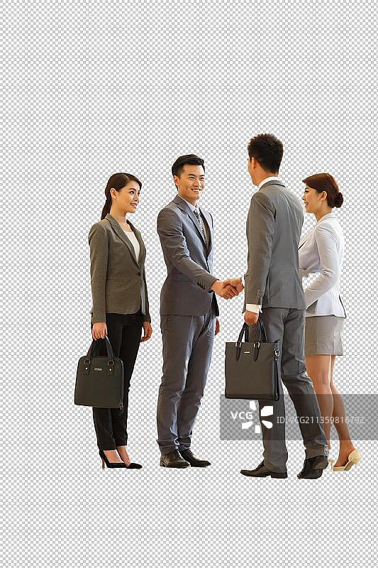 商务人士握手图片素材