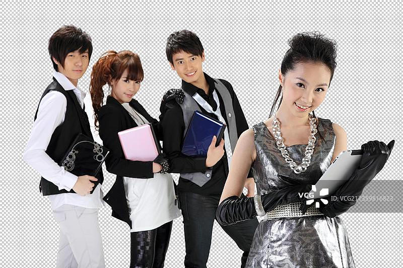 东方青年时尚生活图片素材