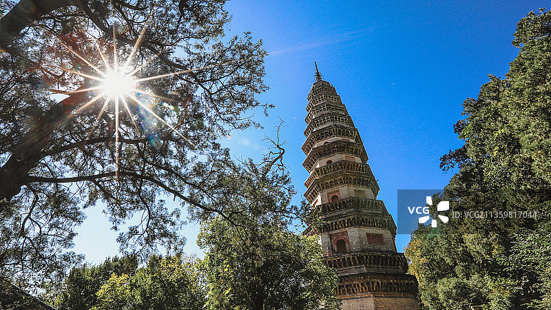 济南灵岩寺图片素材