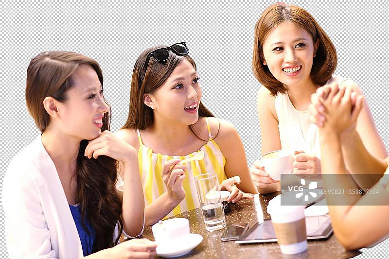 咖啡馆里帅男美女图片素材