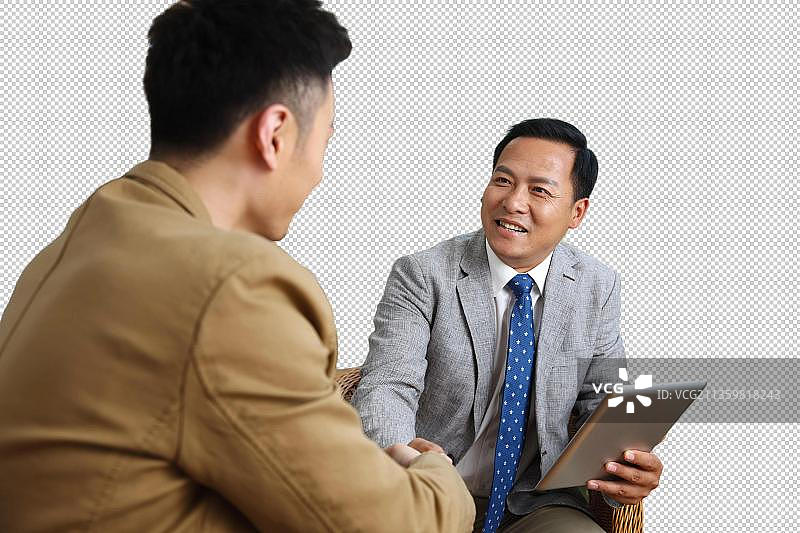 商务男人握手图片素材