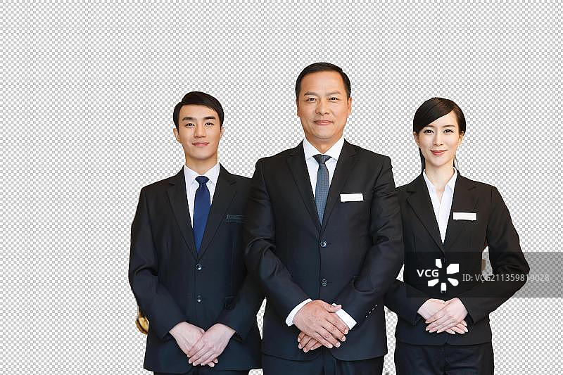 宾馆经理肖像图片素材