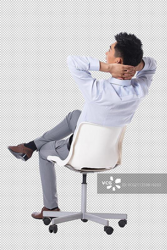 商务男士背影图片素材