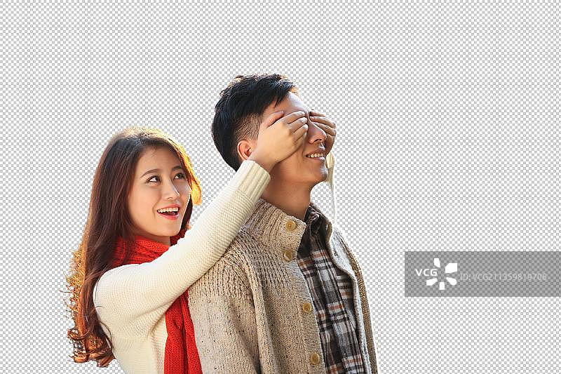 亲密的东方情图片素材
