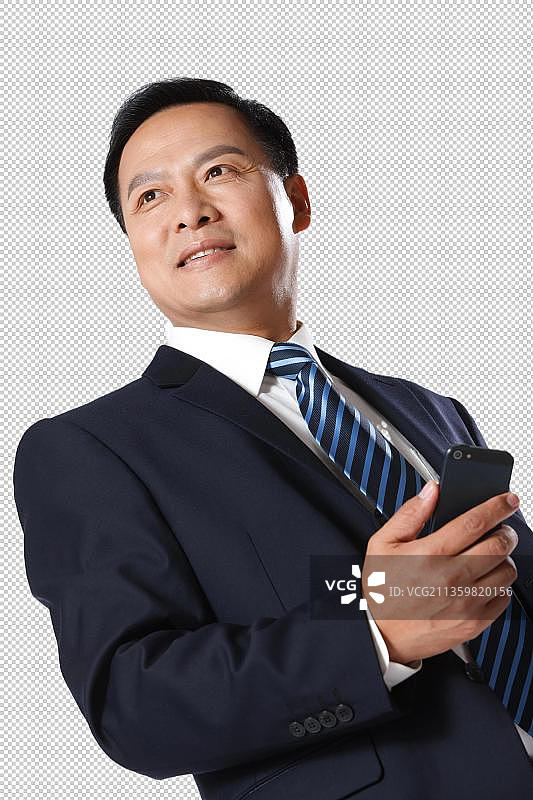 商务男人打电话图片素材