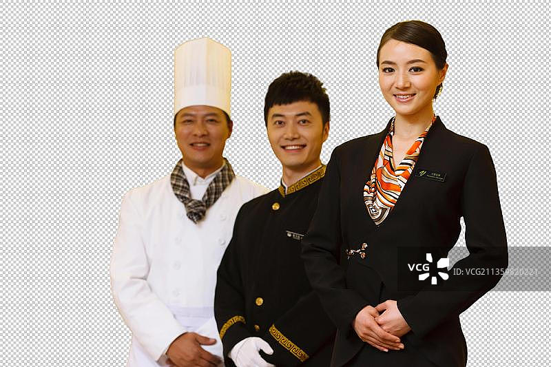 酒店服务人员图片素材