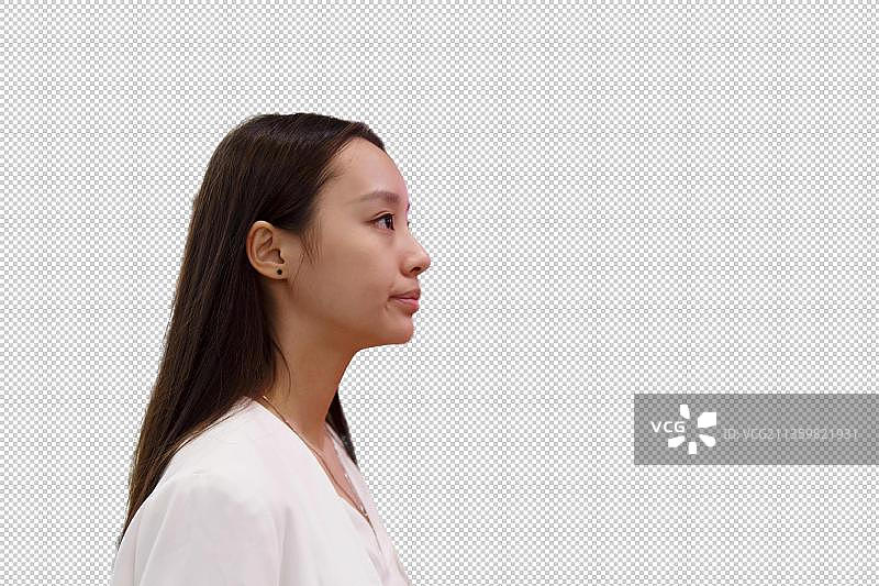 饥饿的青年女孩图片素材