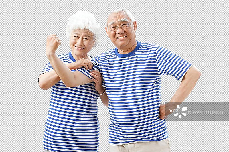 幸福的老年夫妇图片素材