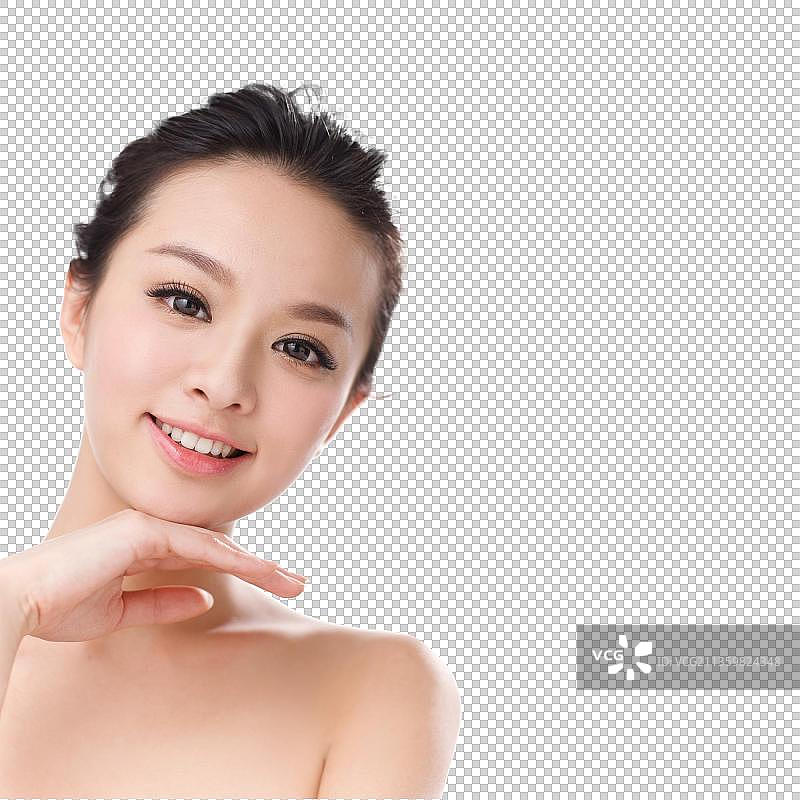 东方女人肖像图片素材