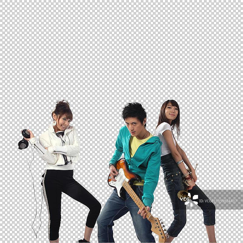 东方青年时尚生活图片素材