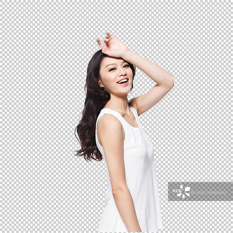漂亮的东方美女图片素材