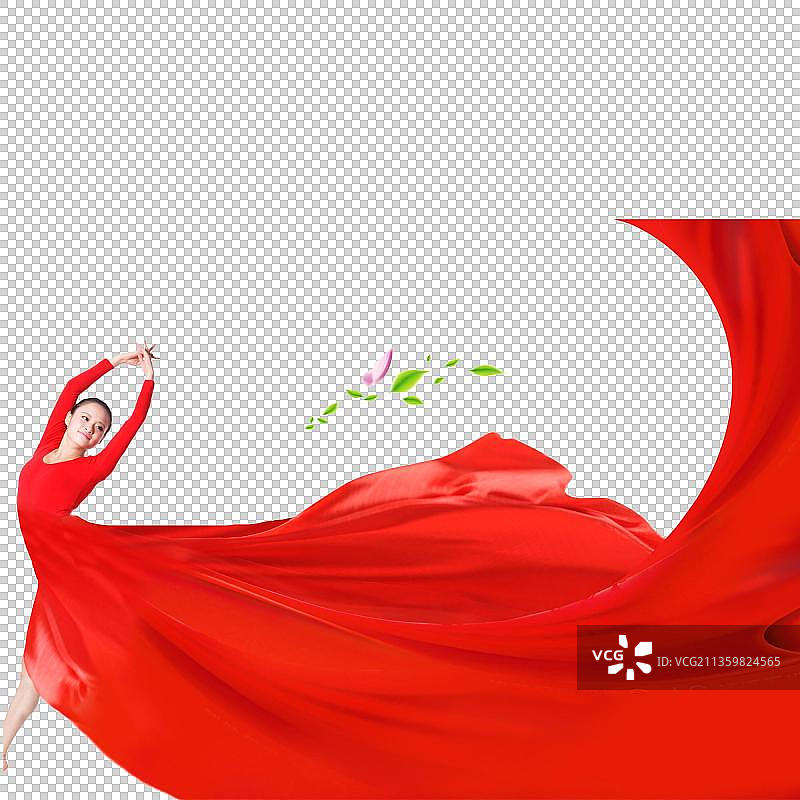 青年女人舞蹈图片素材