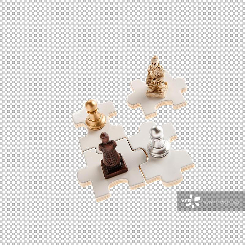 拼图象棋图片素材