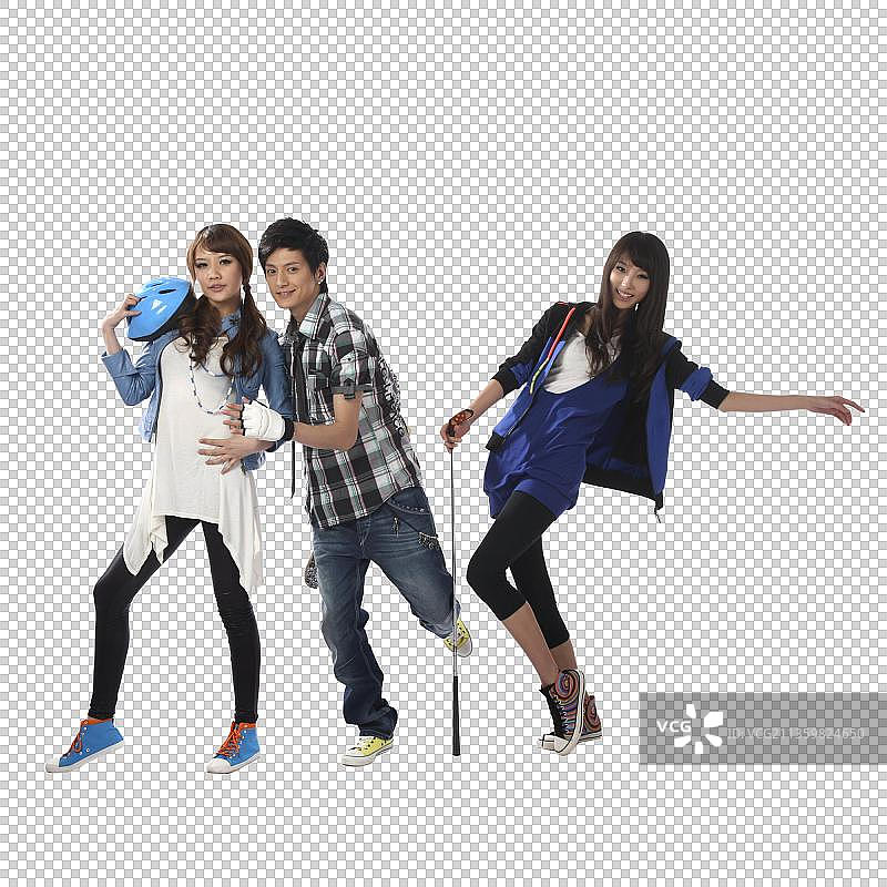 东方青年时尚生活图片素材