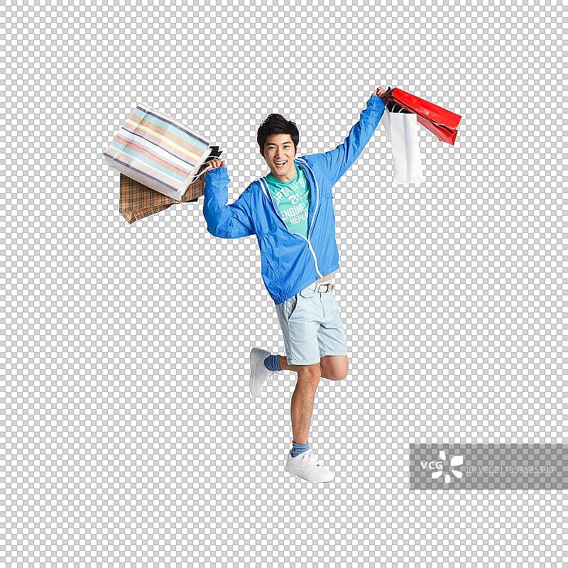 东方人活力青年图片素材