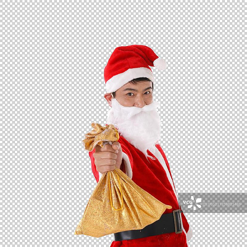 东方圣诞老人图片素材