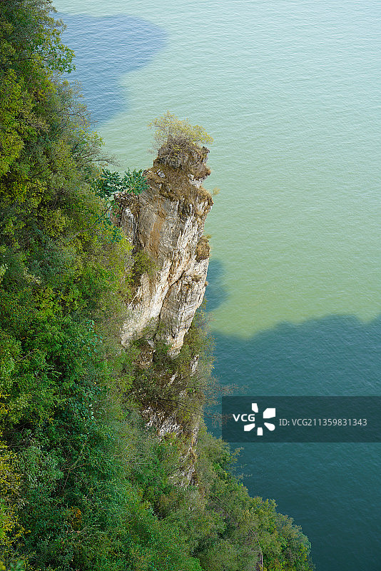 河北省保定易县易水湖北方的小桂林国家级水利风景区图片素材