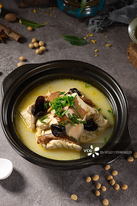 浓汤台州豆腐图片素材