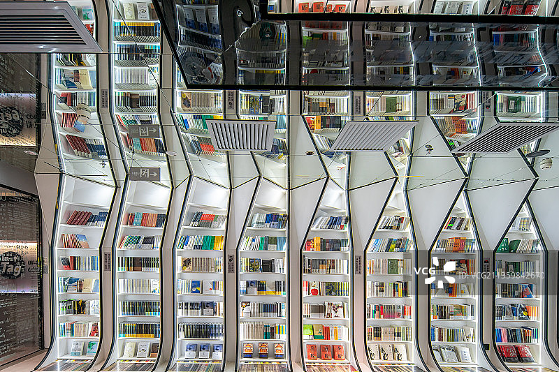 广东佛山钟书阁书店图片素材