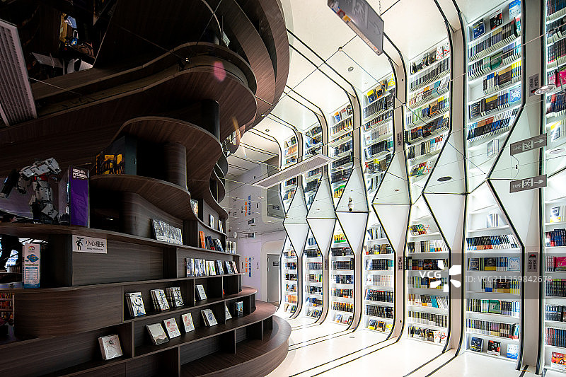 广东佛山钟书阁书店图片素材