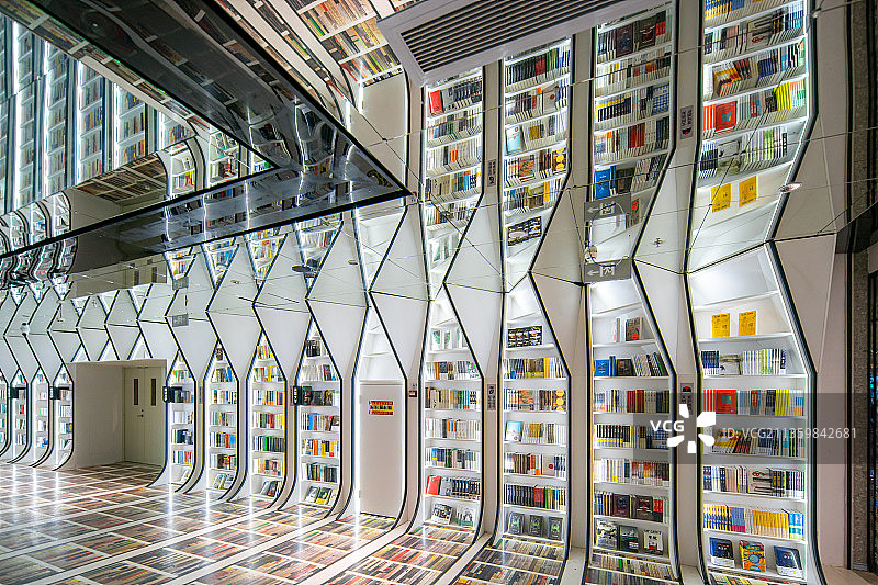 广东佛山钟书阁书店图片素材