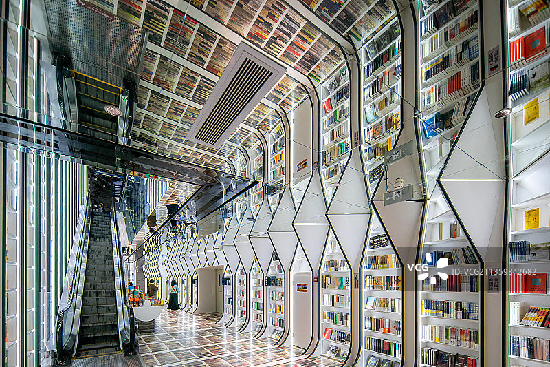 广东佛山钟书阁书店图片素材