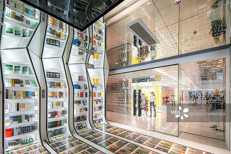 广东佛山钟书阁书店图片素材