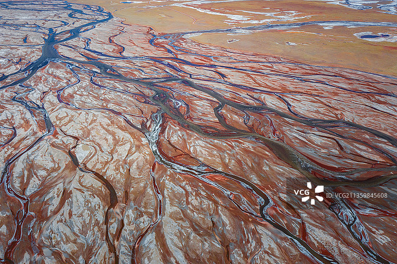 唐古拉山镇沱沱河图片素材