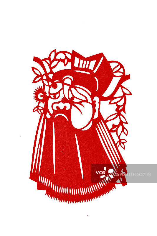 京剧脸谱剪纸生旦净末丑图片素材