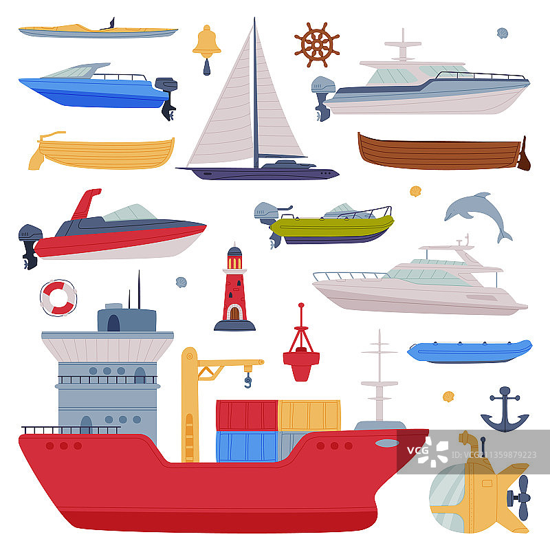 船只水运图片素材