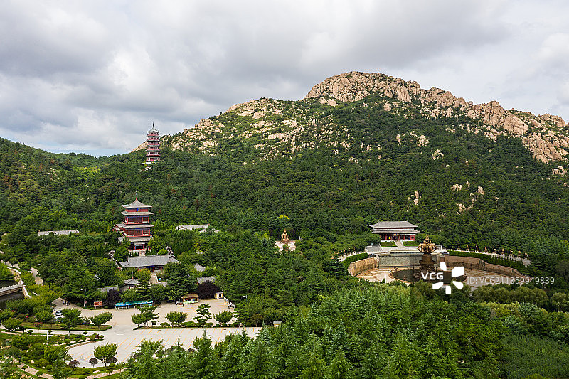 山东荣成市石岛赤山风景区图片素材