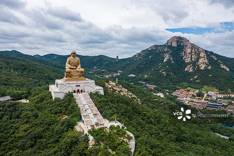 山东荣成市石岛赤山风景区图片素材