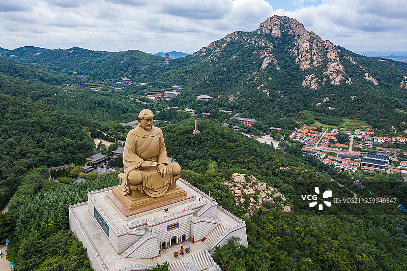 山东荣成市石岛赤山风景区图片素材