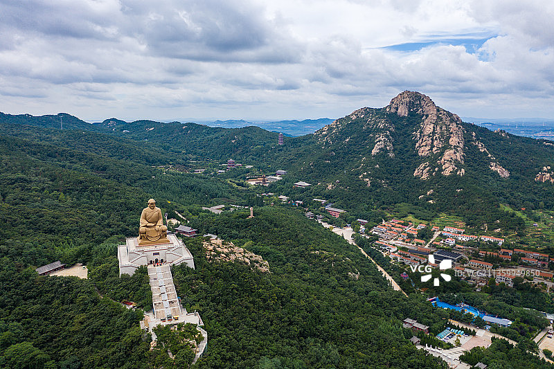 山东荣成市石岛赤山风景区图片素材